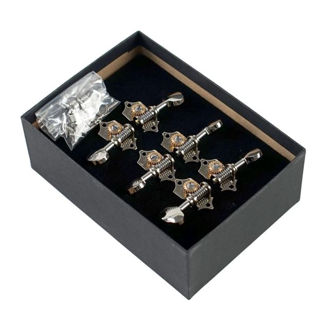 Waverly ウェイバリー 119-01-038 High Ratio Guitar Tuners 14060 ニッケル ギターペグの通販は