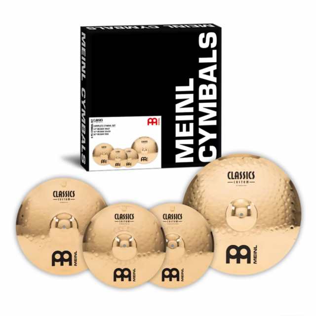 MEINL マイネル CC-141620 Classics Custom Brilliant Complete Cymbal Set シンバルセット