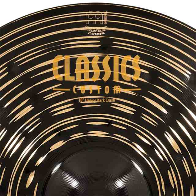 MEINL マイネル CC18HDAC Classics Custom Dark 18” Crash Heavy クラッシュシンバル