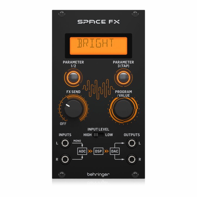 BEHRINGER ベリンガー SPACE FX ユーロラックモジュール 24bit