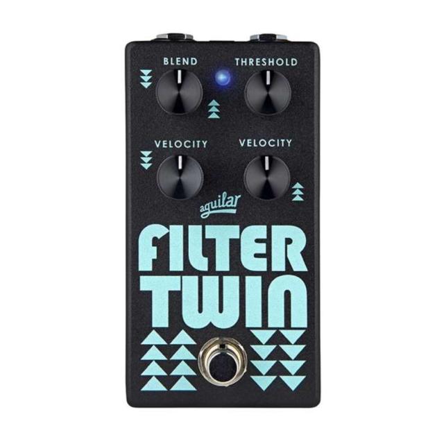AGUILAR アギュラー FILTER TWIN N ベース用エフェクター エンベロープフィルター オートワウ マットブラック