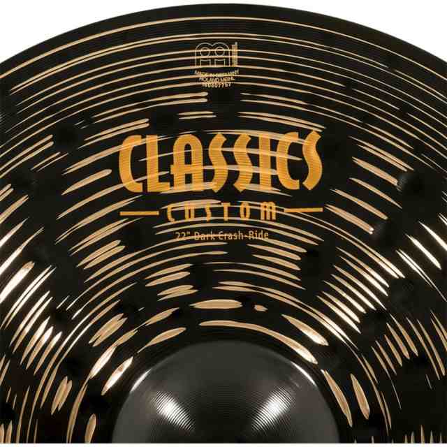 MEINL マイネル CC22DACR Classics Custom Dark 22” Crash-Ride