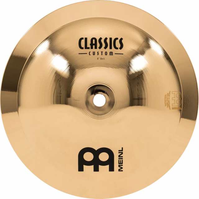 MEINL マイネル CC8B-B Classics Custom Brilliant 8” Bell エフェクトシンバル