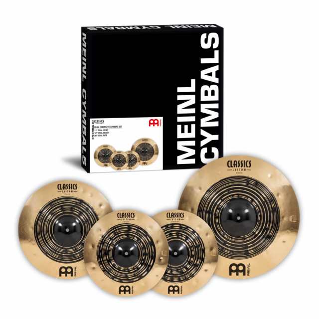 MEINL マイネル CCDU141620 Classics Custom Dual Complete Set シンバルセット