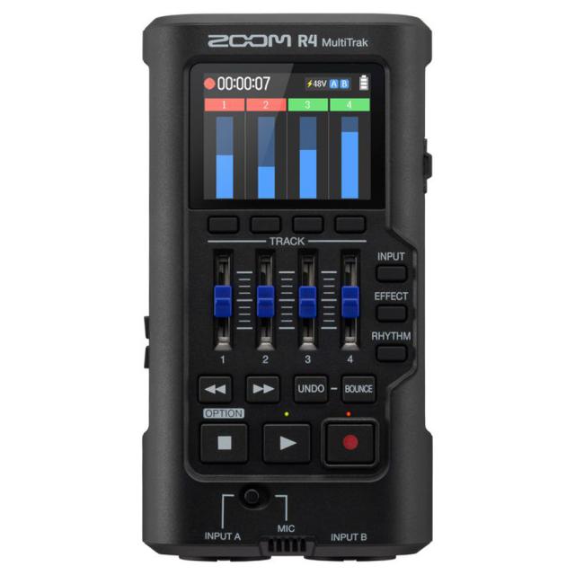 ZOOM ズーム R4 MultiTrak 32bit フロート・オーディオ対応 ポータブル 4トラックレコーダー MTRの通販は