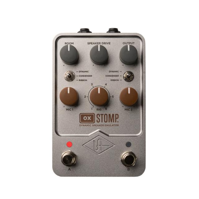 Universal Audio ユニバーサルオーディオ UAFX OX Stomp Dynamic Speaker Emulator スピーカーエミュレーター