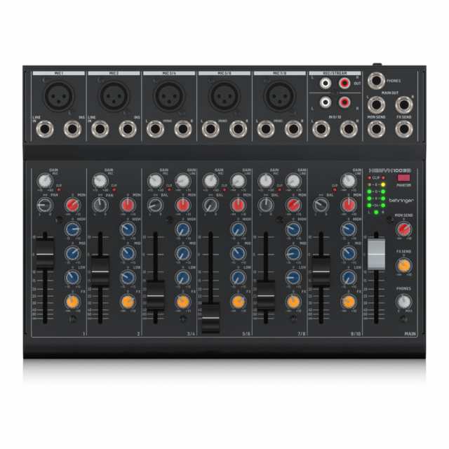 BEHRINGER ベリンガー XENYX 1003B 10入力 アナログミキサー バッテリー駆動対応 DTM・レコーディング・PA機器