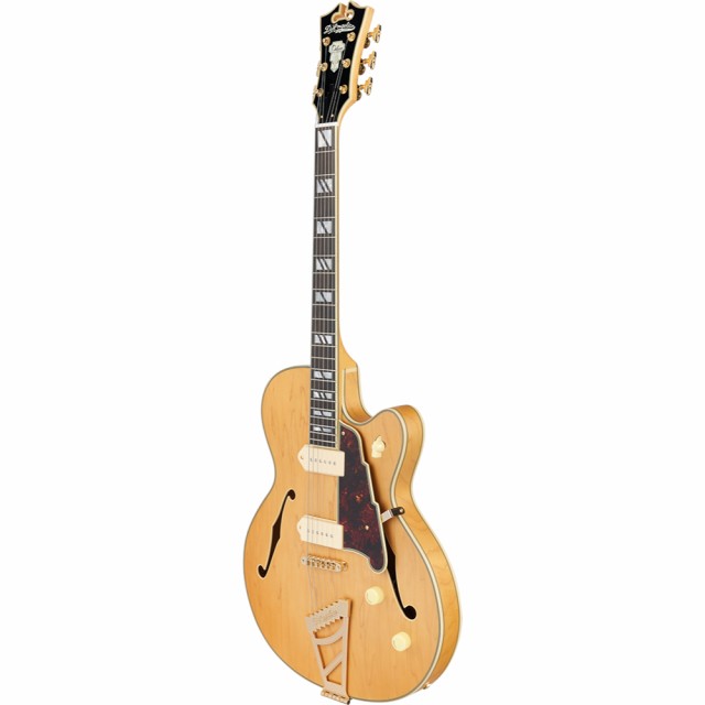 D’Angelico ディアンジェリコ Deluxe 59 Satin Honey エレキギター フルアコの通販は