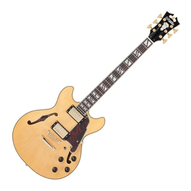 D’Angelico ディアンジェリコ Deluxe Mini DC Satin Honey エレキギター セミアコ