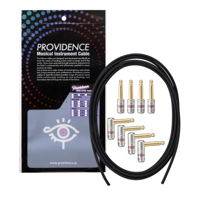 Providence プロビデンス V206 model Vital Link Solderless 2m S型プラグ×4 L型プラグ×4 ソルダーレスケーブルセット
