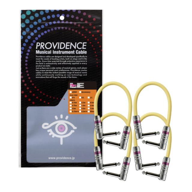 Providence プロビデンス LE501 15cm LL YL 4SET パッチケーブル 4本セット