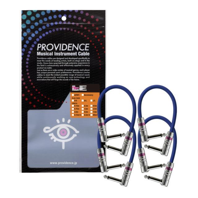 Providence プロビデンス LE501 15cm LL BL 4SET パッチケーブル 4本セット