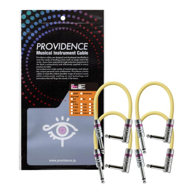 Providence プロビデンス LE501 30cm SL YL 4SET パッチケーブル 4本セット