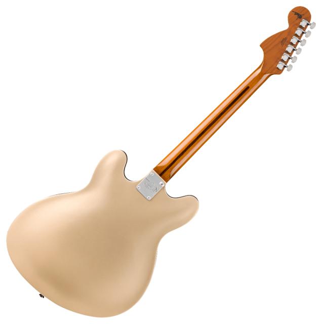 Fender フェンダー Tom DeLonge Starcaster RW CHW Satin Shoreline Gold エレキギター_1