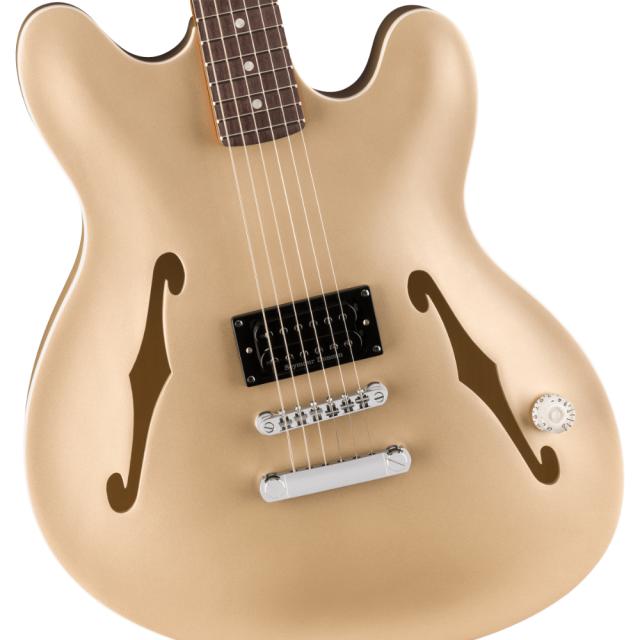 Fender フェンダー Tom DeLonge Starcaster RW CHW Satin Shoreline Gold エレキギター_3