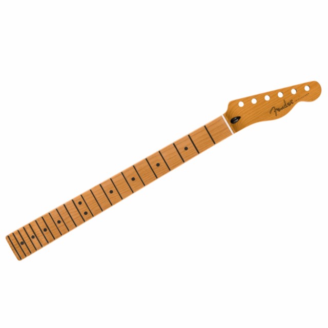 Fender フェンダー Satin Roasted Maple Telecaster Neck Flat Oval Shape テレキャスター  エレキギター ネック - パーツ・弦・アクセサリー