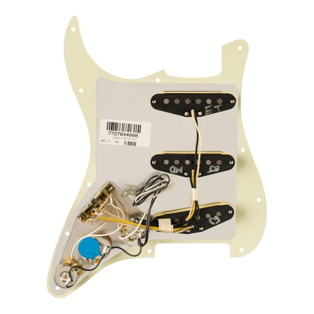 Fender フェンダー Pre-Wired Strat Pickguard Eric Johnson Signature Mint Green 11 Hole PG 配線済みピックアップセット_1