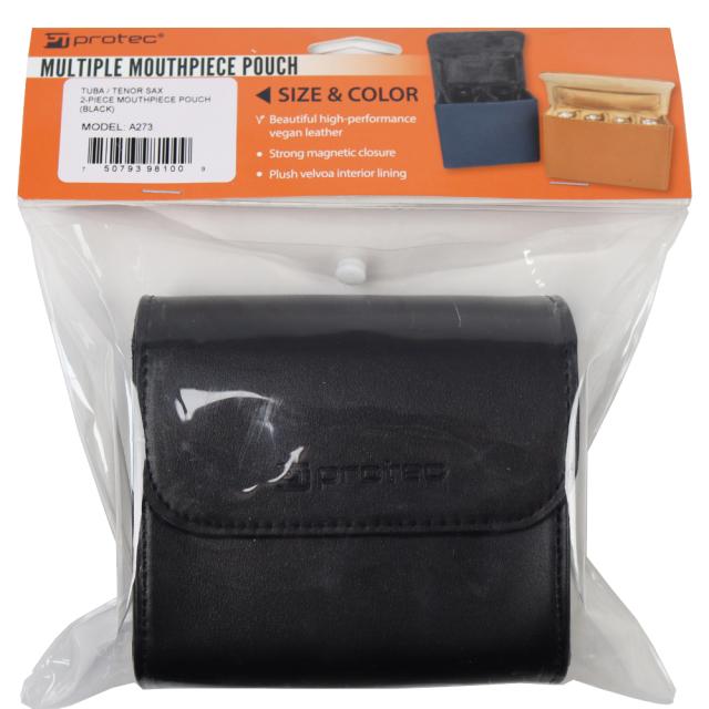 PROTEC プロテック A273 ブラック チューバ用マウスピースケース 1〜2