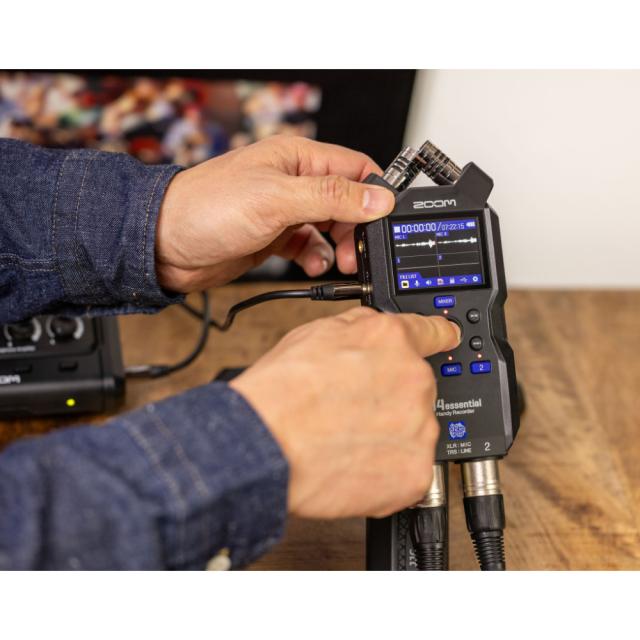 ZOOM ズーム H4essential 4トラック 32bitフロート録音 essentialシリーズ ハンディーレコーダー_5