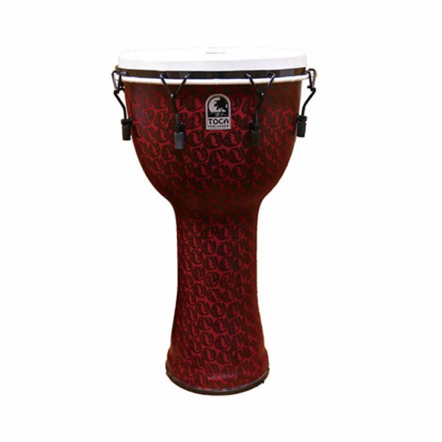 TOCA トカ TF2DM-14RMB Freestyle II Djembe 14インチ Red Mask Synthetic Head ジャンベ バッグ付き