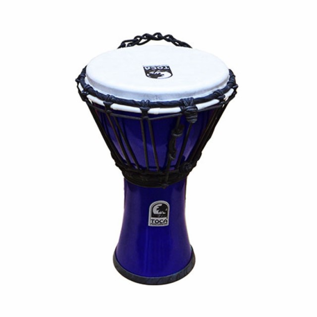 TOCA トカ TFCDJ-7MI Freestyle II Colorsound Djembe 7インチ Metallic Indigo ジャンベ