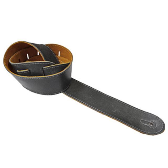 Perri’s ペリーズ BM2-7081 ITALIAN VINTAGE GRAY イタリアンレザー 革製 グレー ギターストラップの通販は