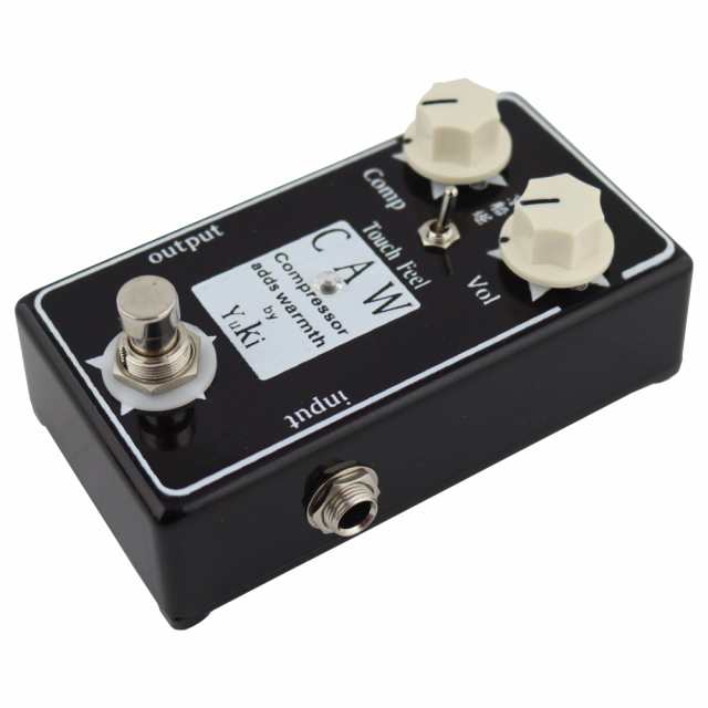 YUKI CAW BLK Compressor adds warmth コンプレッサー ギターエフェクター