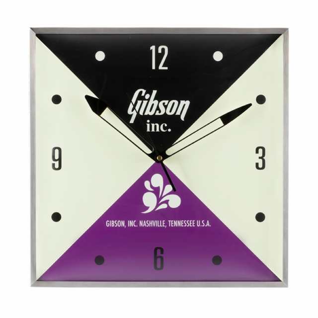 Gibson ギブソン Vintage Lighted Wall Clock Gibson Inc. GA-CLK3 壁掛け時計