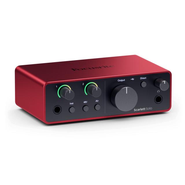 Focusrite Scarlett Solo 4th Gen オーディオインターフェイス_2