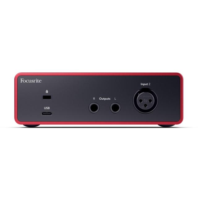 Focusrite Scarlett Solo 4th Gen オーディオインターフェイス_4