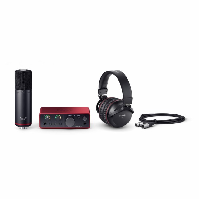 Focusrite Scarlett Solo Studio 4th Gen オーディオインターフェイスセットの通販は