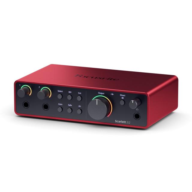 Focusrite Scarlett 2i2 4th Gen オーディオインターフェイス_3