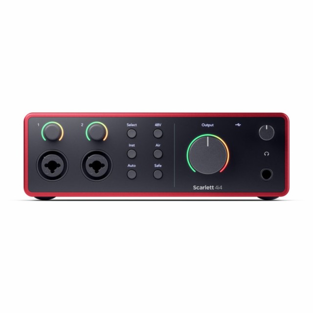 Focusrite Scarlett 4i4 4th Gen オーディオインターフェイス