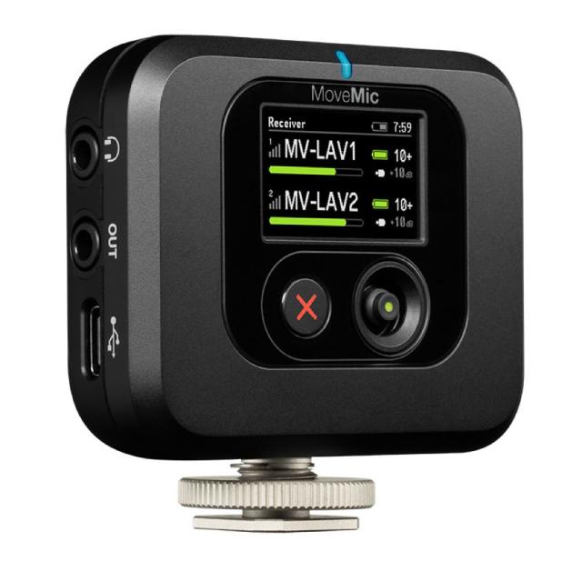 SHURE シュアー MV-TWO-KIT-J-Z6 MoveMic Two Receiver Kit 受信機付き ワイヤレスマイク シュア_5