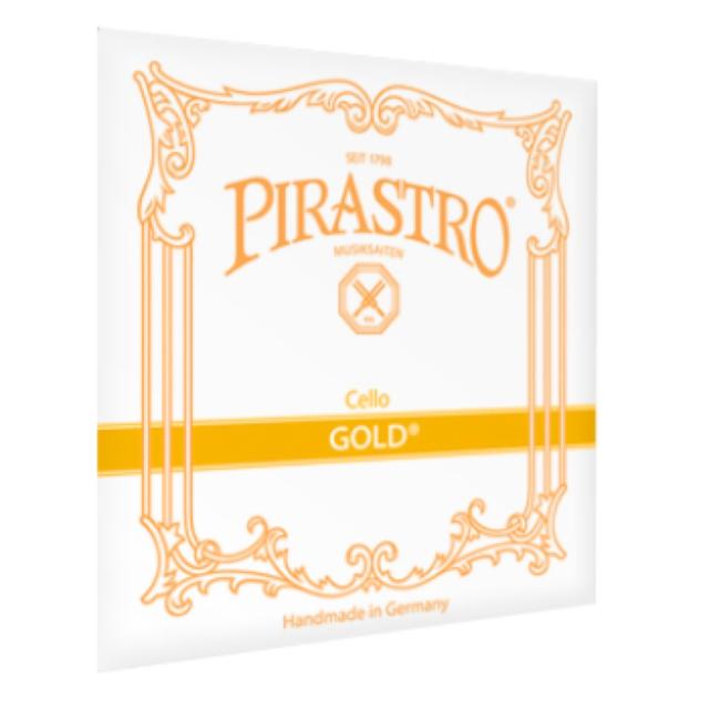 PIRASTRO ピラストロ チェロ弦 Gold ゴールド 235200 D線 ガット/アルミ