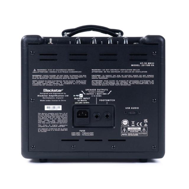 ギターアンプ コンボ 小型 真空管アンプ BLACKSTAR HT-1R MK3 COMBO R 1W チューブアンプ 1ワット フルチューブ リバーブ搭載_1