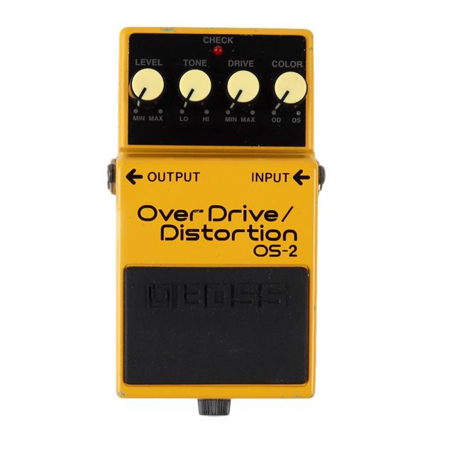 【中古】オーバードライブ ディストーション エフェクター BOSS OS-2 OverDrive Distortion ギターエフェクターの通販は