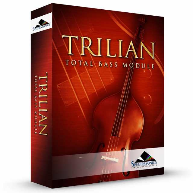 SPECTRASONICS スペクトラソニック Trilian ソフトウェア ベース音源 ソフトウェア音源 パッケージ