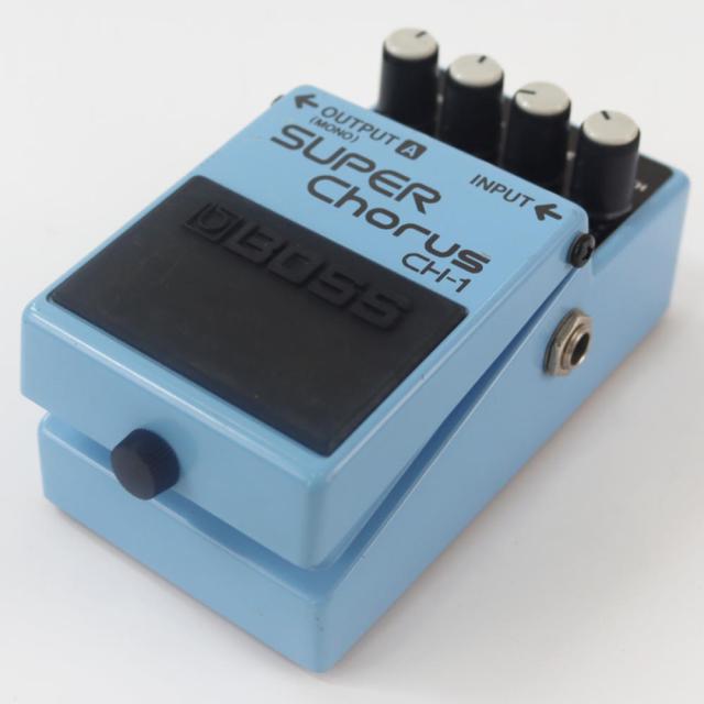 【中古】 スーパーコーラス エフェクター BOSS CH-1 Super Chorus ピンクラベル ギターエフェクター コーラスの通販は