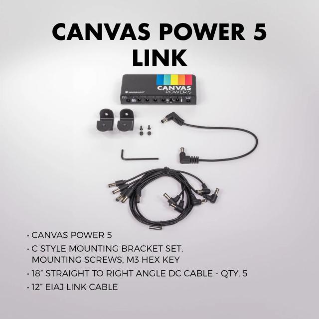 WALRUS AUDIO ウォルラスオーディオ WAL-CANV/PWR5L Canvas Power 5 パワーサプライ リンクケーブル付属_1