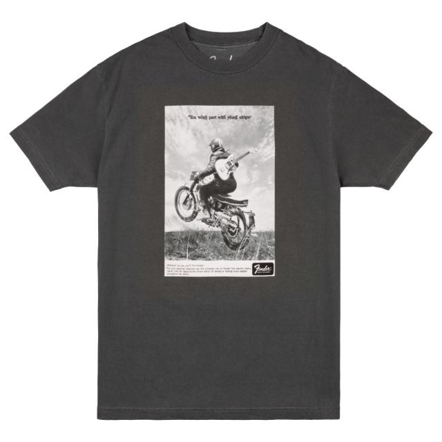 Fender フェンダー Vintage Ad Biker Tee Graphite Sサイズ Tシャツ 半袖の通販は 5,137円