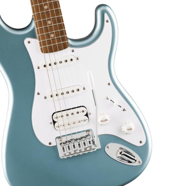 Squier スクワイヤー Affinity Series Stratocaster Junior HSS Laurel Fingerboard White Pickguard Ice Blue Metallic_3