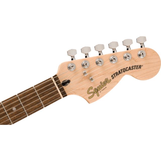 Squier スクワイヤー Affinity Series Stratocaster Junior HSS Laurel Fingerboard White Pickguard Ice Blue Metallic_5