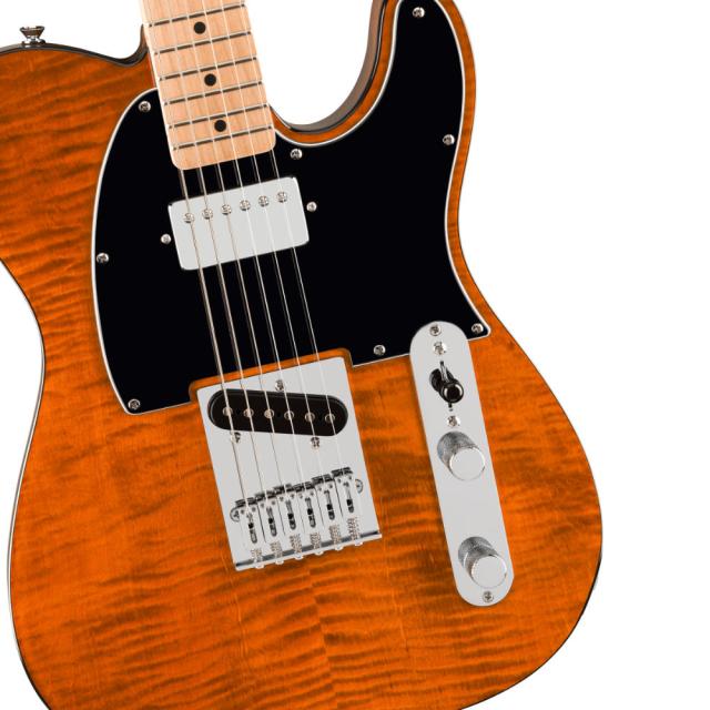 Squier スクワイヤー スクワイア Affinity Series Telecaster FMT SH Maple Fingerboard Black Pickguard Mocha エレキギター_3