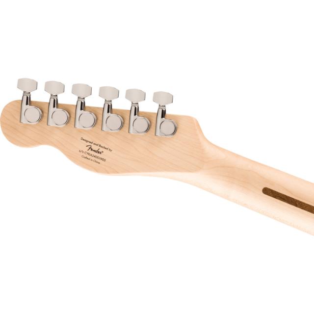 Squier スクワイヤー スクワイア Affinity Series Telecaster Thinline Laurel Fingerboard Black Pickguard Olympic White_4