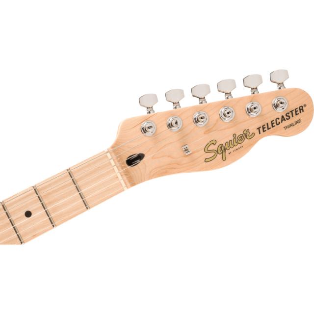 Squier スクワイヤー スクワイア Affinity Series Telecaster Thinline Maple Fingerboard White Pickguard 3-Color Sunburst_5