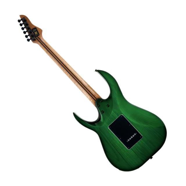 Mooer ムーアー GTRS M810 Green Burst インテリジェントギター エレキギター_1