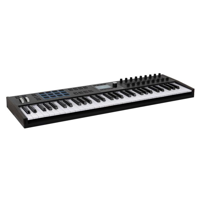 USB MIDIキーボード コントローラー ARTURIA KeyLab mk3 61 BK アートリア キーラボ 61鍵盤 ブラック バンドルソフト付き_1
