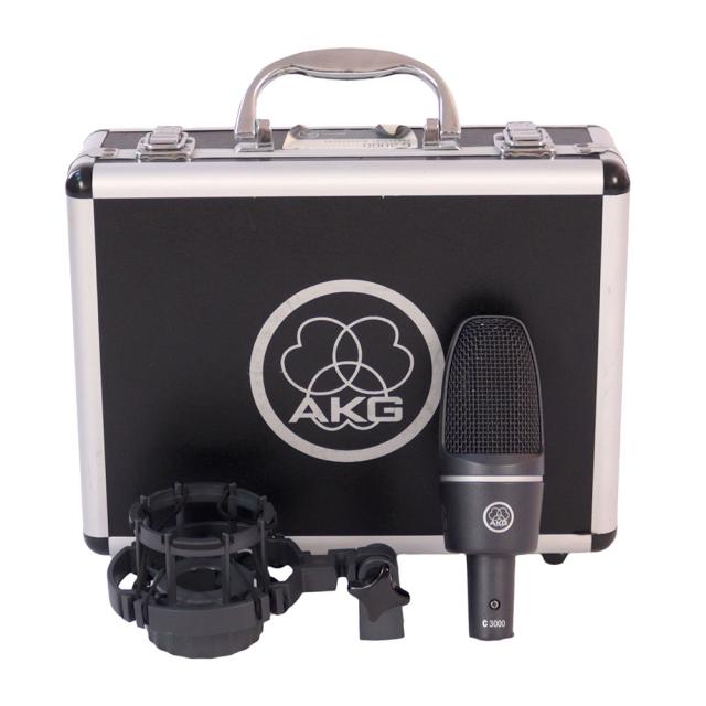 中古】 マイク AKG C3000 コンデンサーマイク アーカーゲー アカゲ マイク