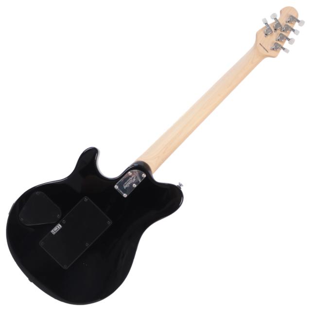 Sterling by MUSICMAN AX40-TBL-M AXIS Trans Blue JAPAN LIMITED ロック式トレモロ搭載 キルトメイプルトップ ブルー_1